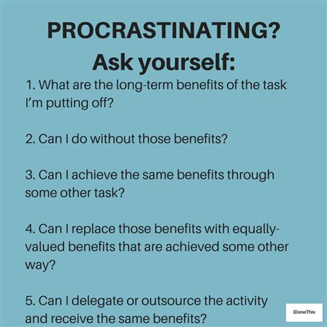 pros and cons of procrastination|Procrastination Can Be a Good Skill to Have.